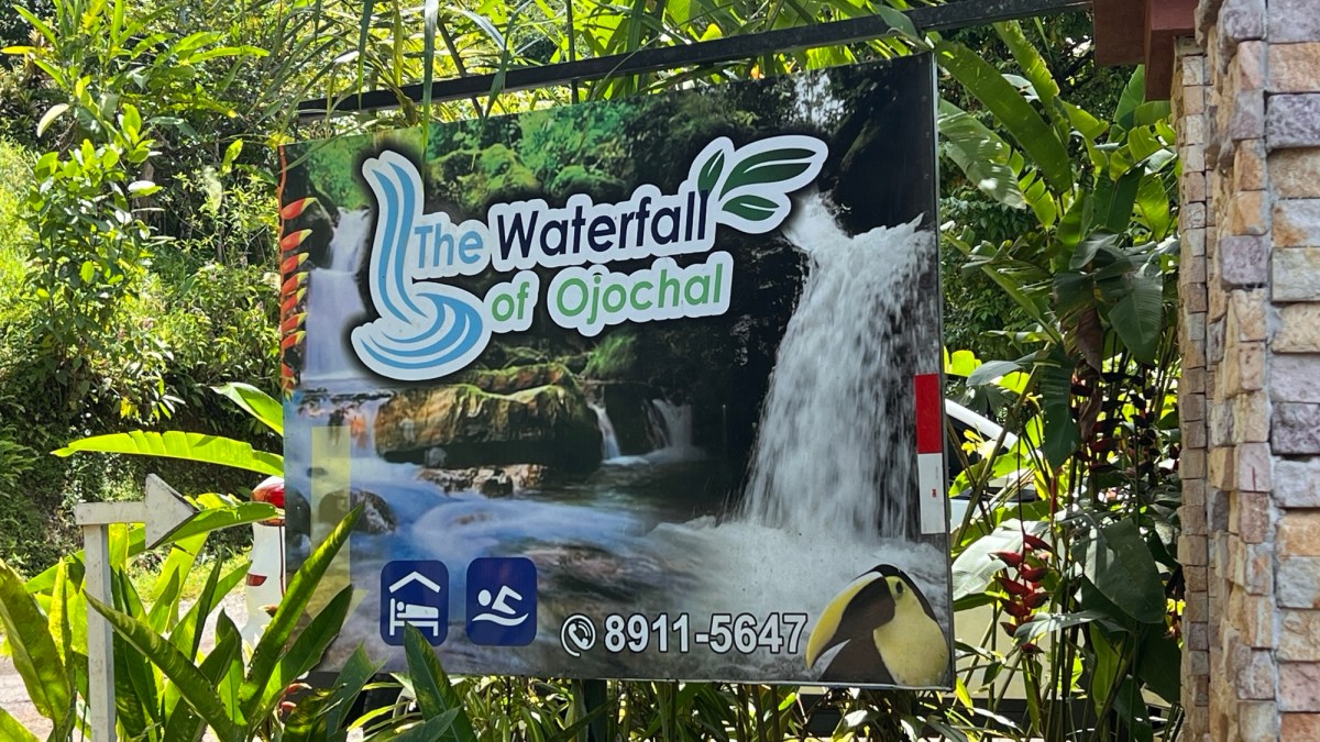 The Waterfall of Ojochal Costa&nbsp;Rica